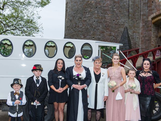 Jade and Gemma&apos;s Wedding in Tongwynlais, Cardiff 64