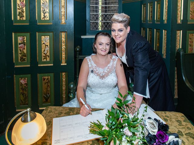 Jade and Gemma&apos;s Wedding in Tongwynlais, Cardiff 104