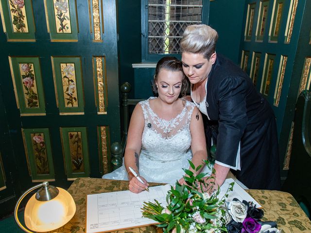 Jade and Gemma&apos;s Wedding in Tongwynlais, Cardiff 105