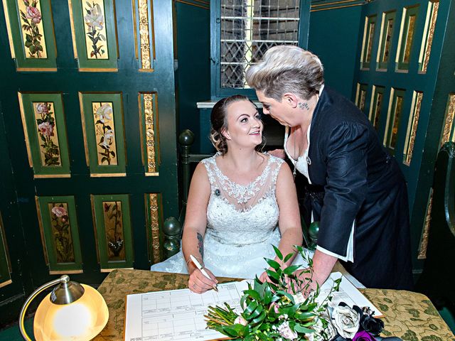 Jade and Gemma&apos;s Wedding in Tongwynlais, Cardiff 106