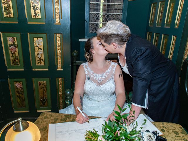 Jade and Gemma&apos;s Wedding in Tongwynlais, Cardiff 107