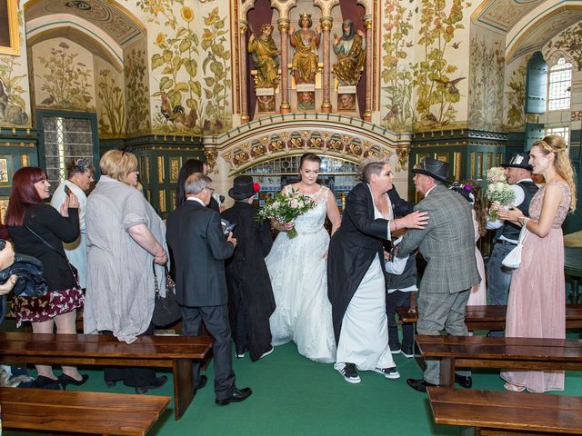 Jade and Gemma&apos;s Wedding in Tongwynlais, Cardiff 122
