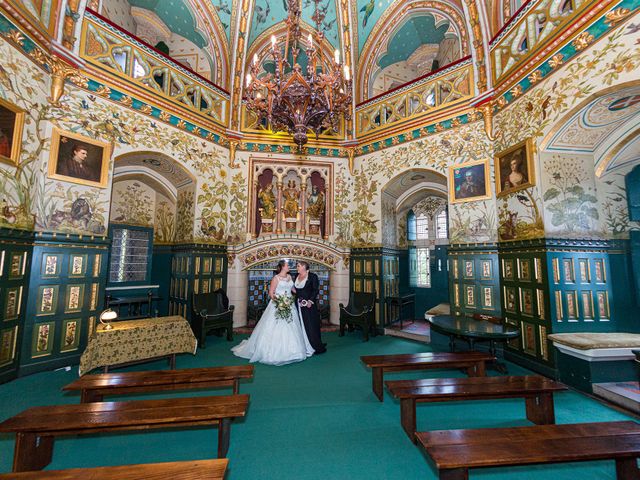 Jade and Gemma&apos;s Wedding in Tongwynlais, Cardiff 125