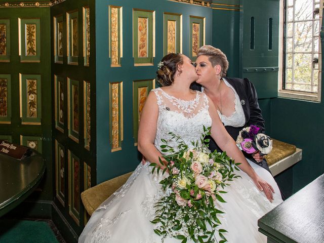 Jade and Gemma&apos;s Wedding in Tongwynlais, Cardiff 131