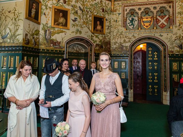 Jade and Gemma&apos;s Wedding in Tongwynlais, Cardiff 150
