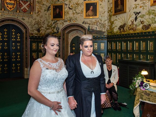 Jade and Gemma&apos;s Wedding in Tongwynlais, Cardiff 171
