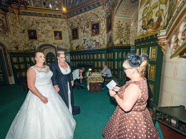 Jade and Gemma&apos;s Wedding in Tongwynlais, Cardiff 172