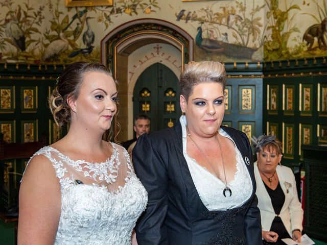 Jade and Gemma&apos;s Wedding in Tongwynlais, Cardiff 174