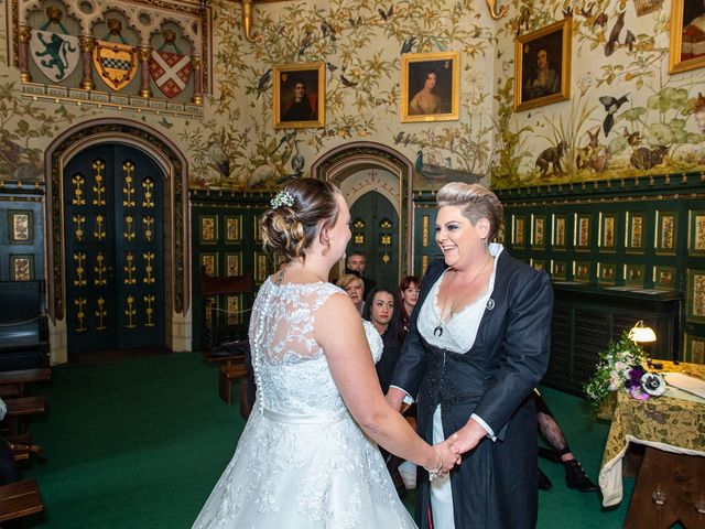 Jade and Gemma&apos;s Wedding in Tongwynlais, Cardiff 175