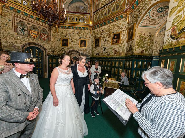 Jade and Gemma&apos;s Wedding in Tongwynlais, Cardiff 179