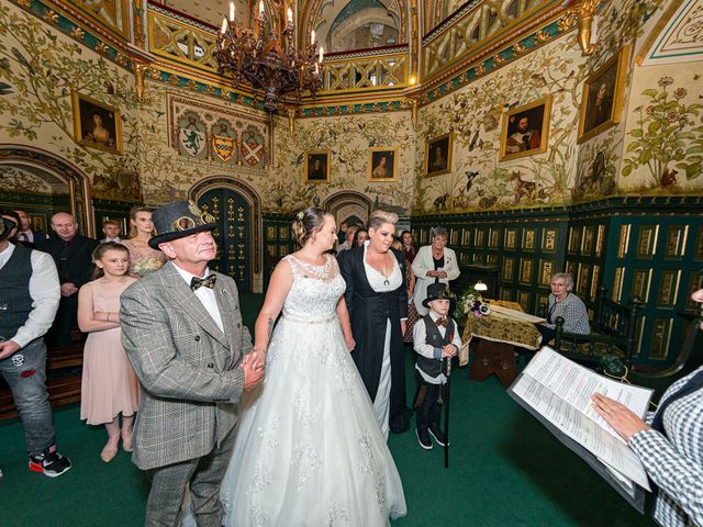 Jade and Gemma&apos;s Wedding in Tongwynlais, Cardiff 180