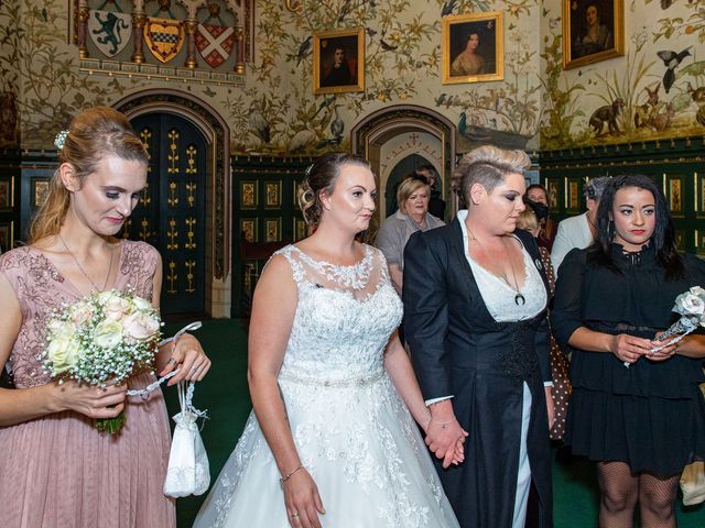 Jade and Gemma&apos;s Wedding in Tongwynlais, Cardiff 181