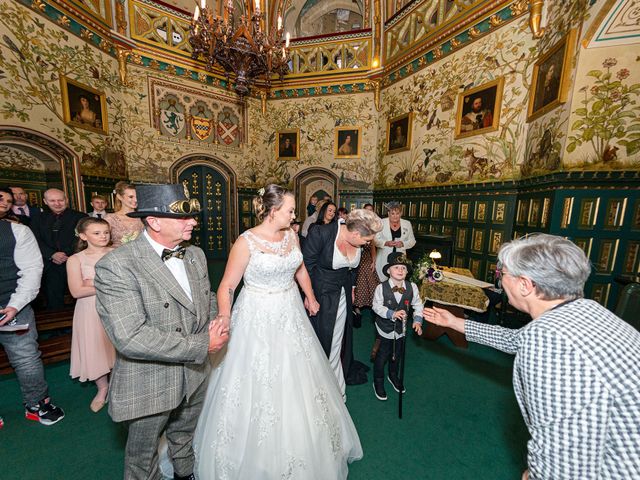 Jade and Gemma&apos;s Wedding in Tongwynlais, Cardiff 182