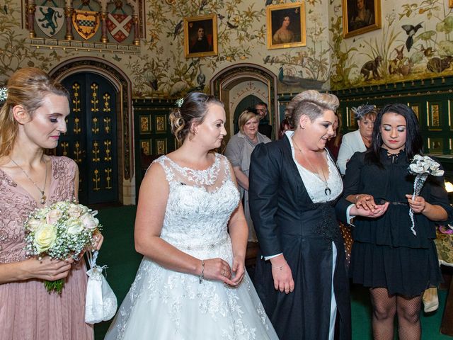 Jade and Gemma&apos;s Wedding in Tongwynlais, Cardiff 184
