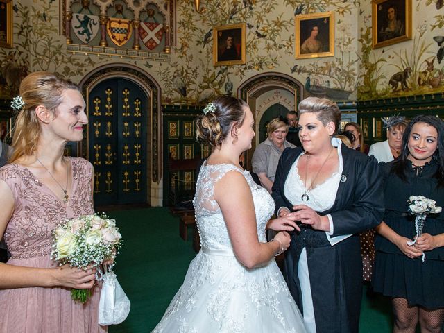 Jade and Gemma&apos;s Wedding in Tongwynlais, Cardiff 187