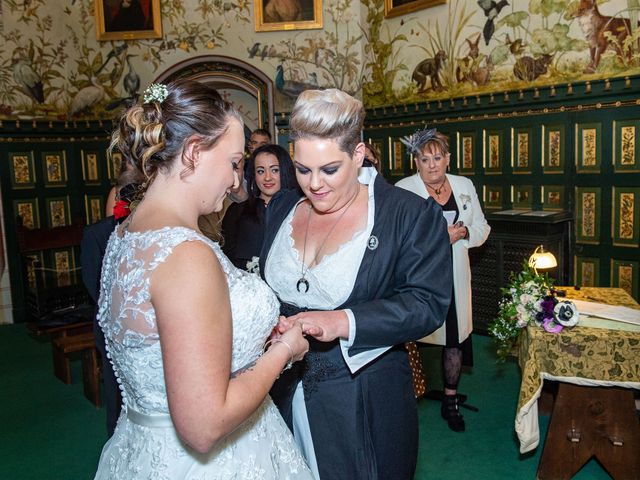 Jade and Gemma&apos;s Wedding in Tongwynlais, Cardiff 192