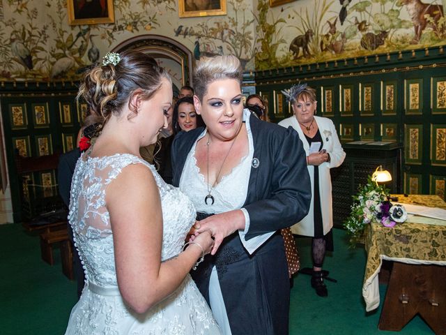 Jade and Gemma&apos;s Wedding in Tongwynlais, Cardiff 193