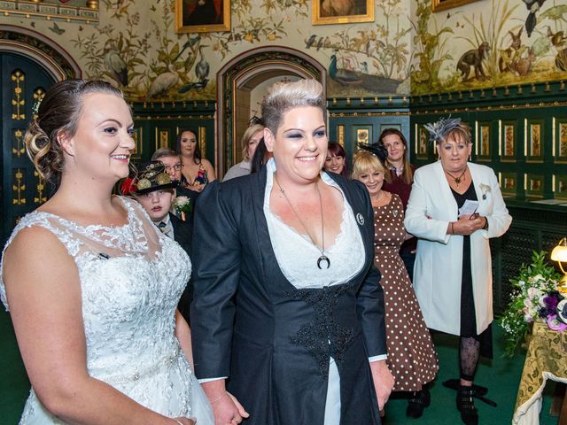 Jade and Gemma&apos;s Wedding in Tongwynlais, Cardiff 195