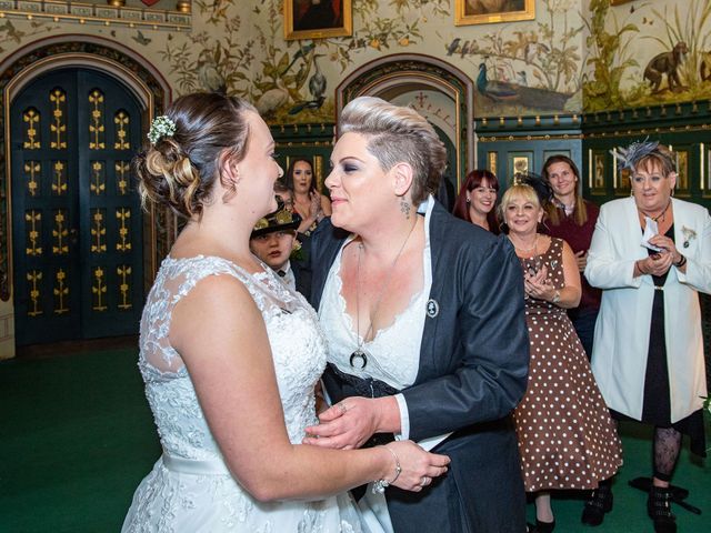 Jade and Gemma&apos;s Wedding in Tongwynlais, Cardiff 196