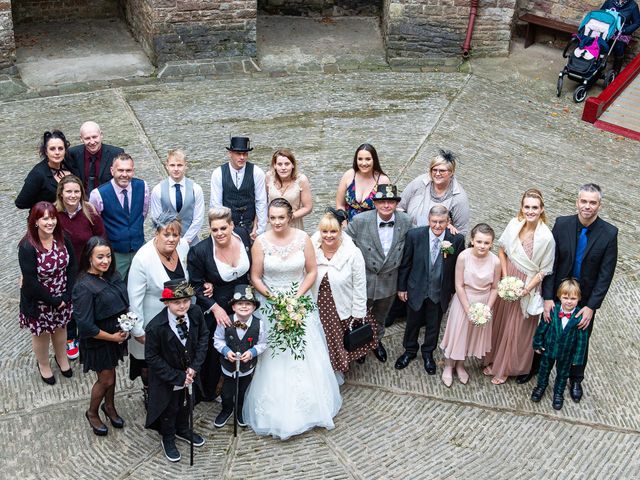 Jade and Gemma&apos;s Wedding in Tongwynlais, Cardiff 204