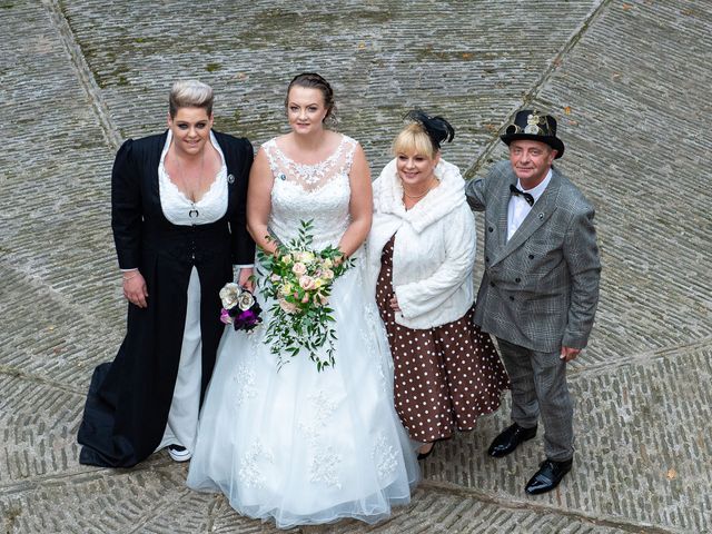Jade and Gemma&apos;s Wedding in Tongwynlais, Cardiff 219