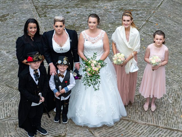 Jade and Gemma&apos;s Wedding in Tongwynlais, Cardiff 222
