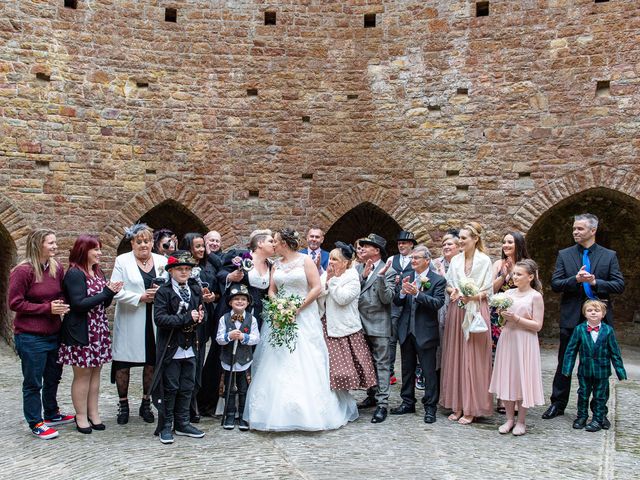 Jade and Gemma&apos;s Wedding in Tongwynlais, Cardiff 228