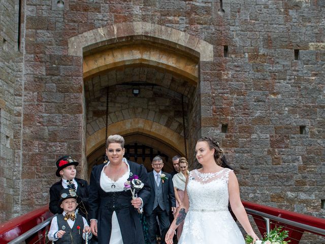 Jade and Gemma&apos;s Wedding in Tongwynlais, Cardiff 231