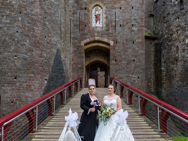 Jade and Gemma&apos;s Wedding in Tongwynlais, Cardiff 238