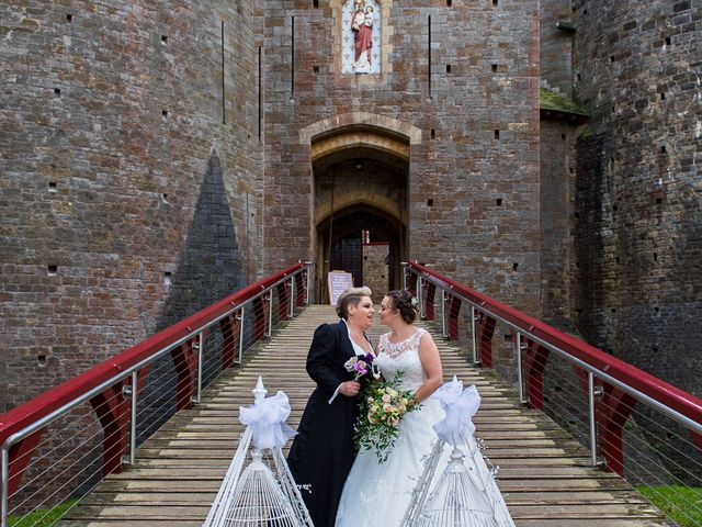 Jade and Gemma&apos;s Wedding in Tongwynlais, Cardiff 240