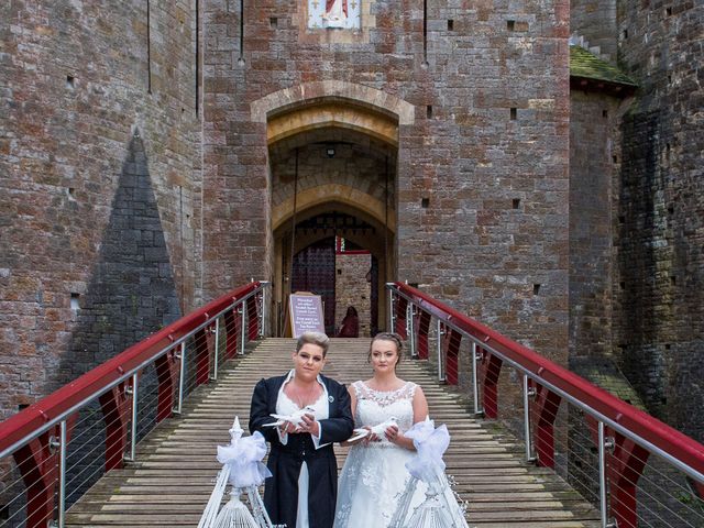 Jade and Gemma&apos;s Wedding in Tongwynlais, Cardiff 245