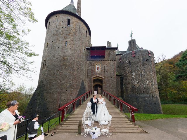 Jade and Gemma&apos;s Wedding in Tongwynlais, Cardiff 246