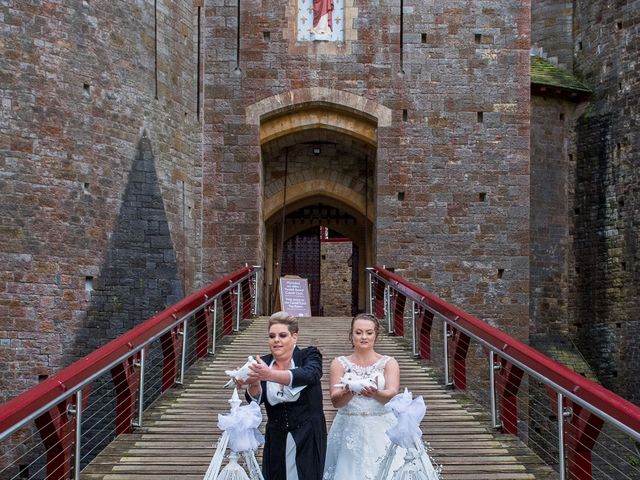 Jade and Gemma&apos;s Wedding in Tongwynlais, Cardiff 247