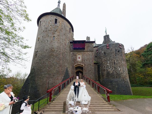Jade and Gemma&apos;s Wedding in Tongwynlais, Cardiff 250