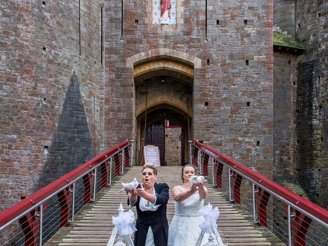 Jade and Gemma&apos;s Wedding in Tongwynlais, Cardiff 251