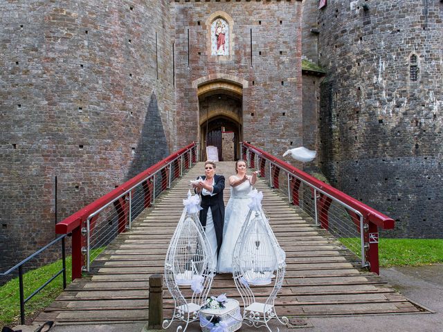 Jade and Gemma&apos;s Wedding in Tongwynlais, Cardiff 253
