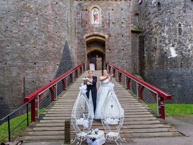 Jade and Gemma&apos;s Wedding in Tongwynlais, Cardiff 256
