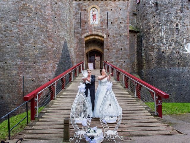 Jade and Gemma&apos;s Wedding in Tongwynlais, Cardiff 257