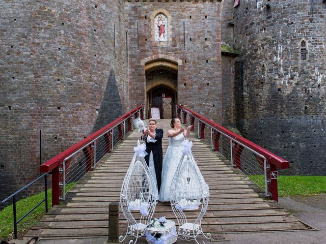 Jade and Gemma&apos;s Wedding in Tongwynlais, Cardiff 259