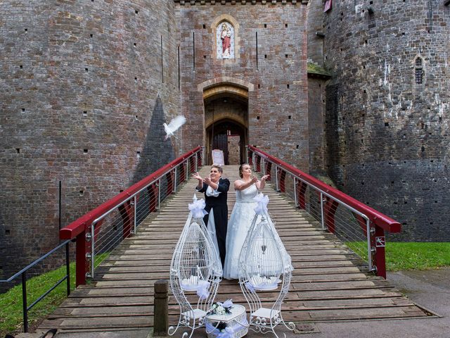 Jade and Gemma&apos;s Wedding in Tongwynlais, Cardiff 262