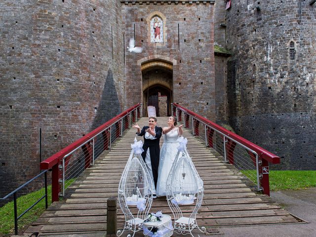 Jade and Gemma&apos;s Wedding in Tongwynlais, Cardiff 267