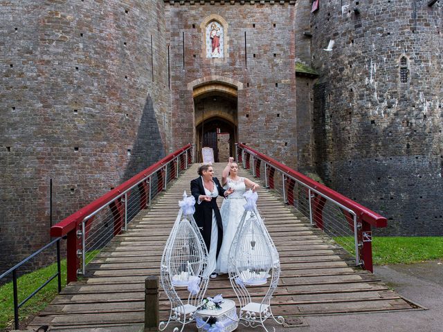 Jade and Gemma&apos;s Wedding in Tongwynlais, Cardiff 269