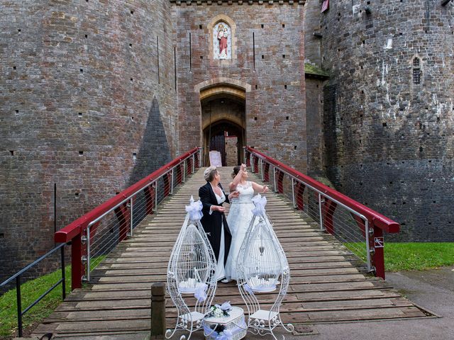 Jade and Gemma&apos;s Wedding in Tongwynlais, Cardiff 270