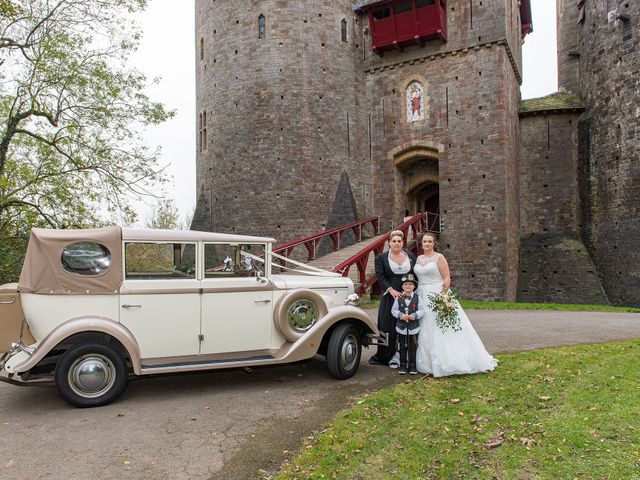 Jade and Gemma&apos;s Wedding in Tongwynlais, Cardiff 283