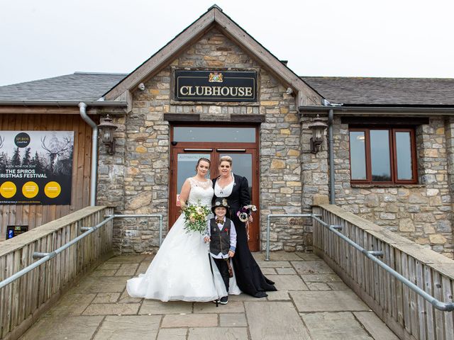 Jade and Gemma&apos;s Wedding in Tongwynlais, Cardiff 305