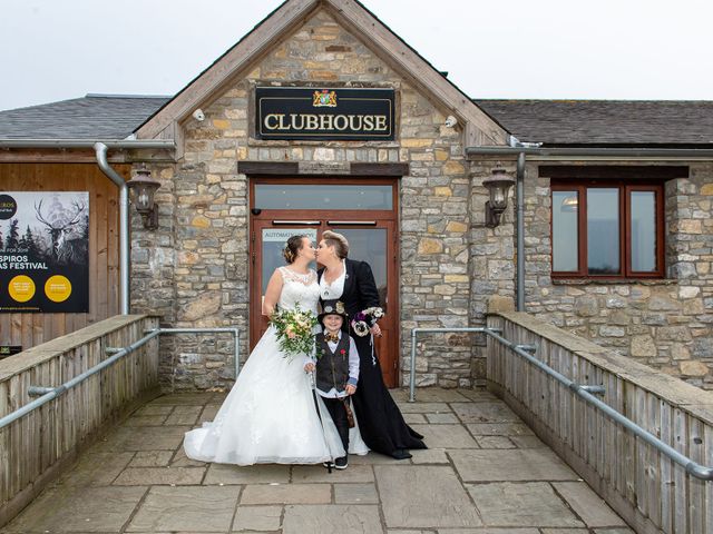 Jade and Gemma&apos;s Wedding in Tongwynlais, Cardiff 306