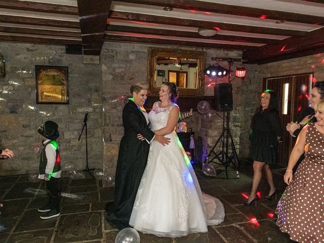 Jade and Gemma&apos;s Wedding in Tongwynlais, Cardiff 358