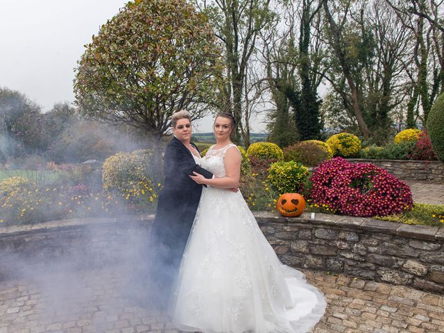 Jade and Gemma&apos;s Wedding in Tongwynlais, Cardiff 377