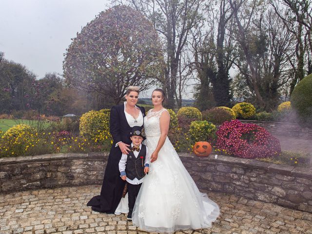 Jade and Gemma&apos;s Wedding in Tongwynlais, Cardiff 389