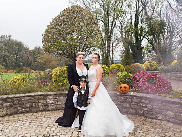 Jade and Gemma&apos;s Wedding in Tongwynlais, Cardiff 391